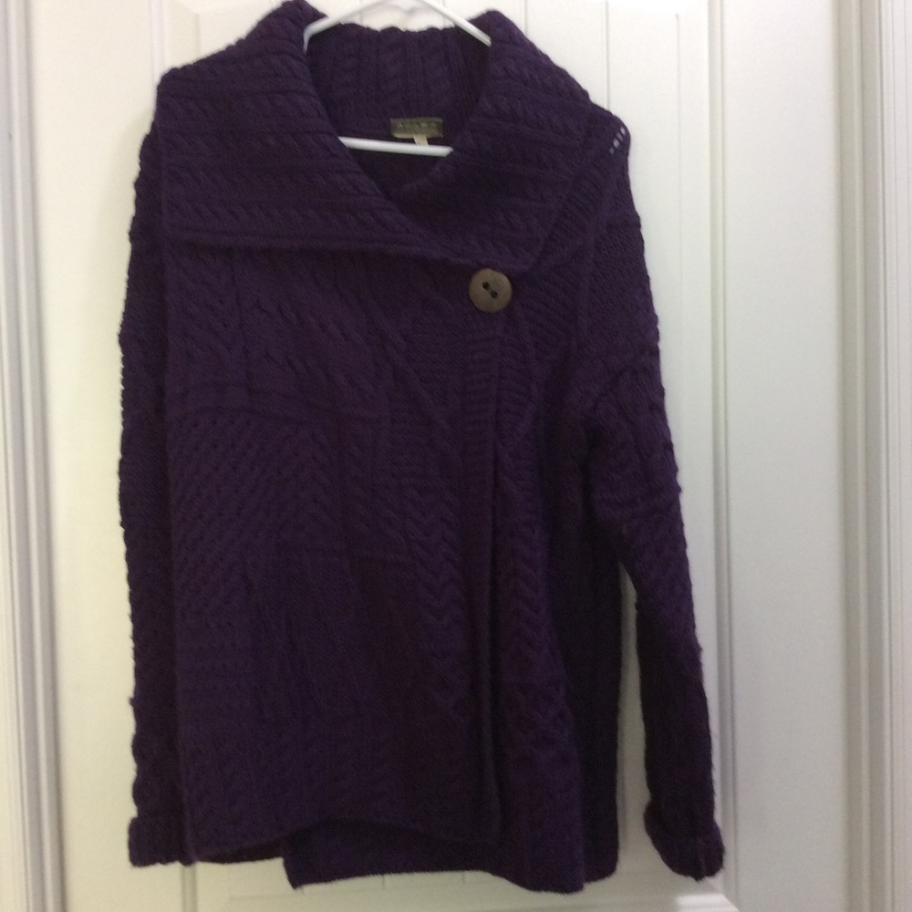 Irish cable sweater